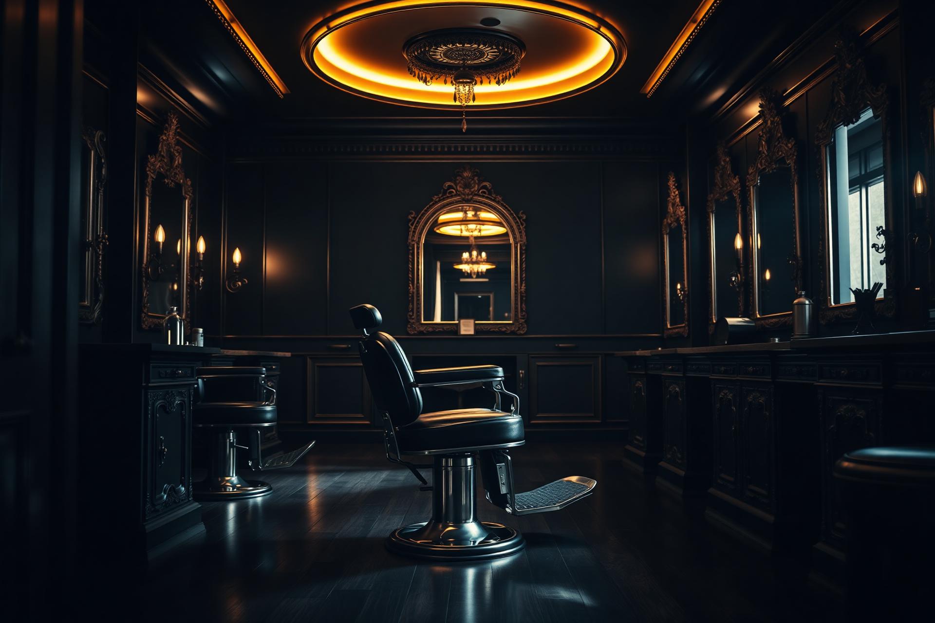 Interieur van The Gentleman Barbershop